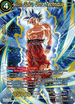 Son Goku, Ultra Technique (SPR) (BT30-085) [Three Glorious Fighters] | Cracking-Singles