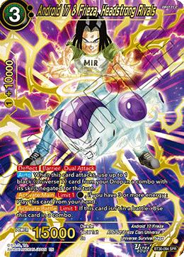 Android 17 & Frieza, Headstrong Rivals (SPR) (BT30-094) [Three Glorious Fighters] | Cracking-Singles