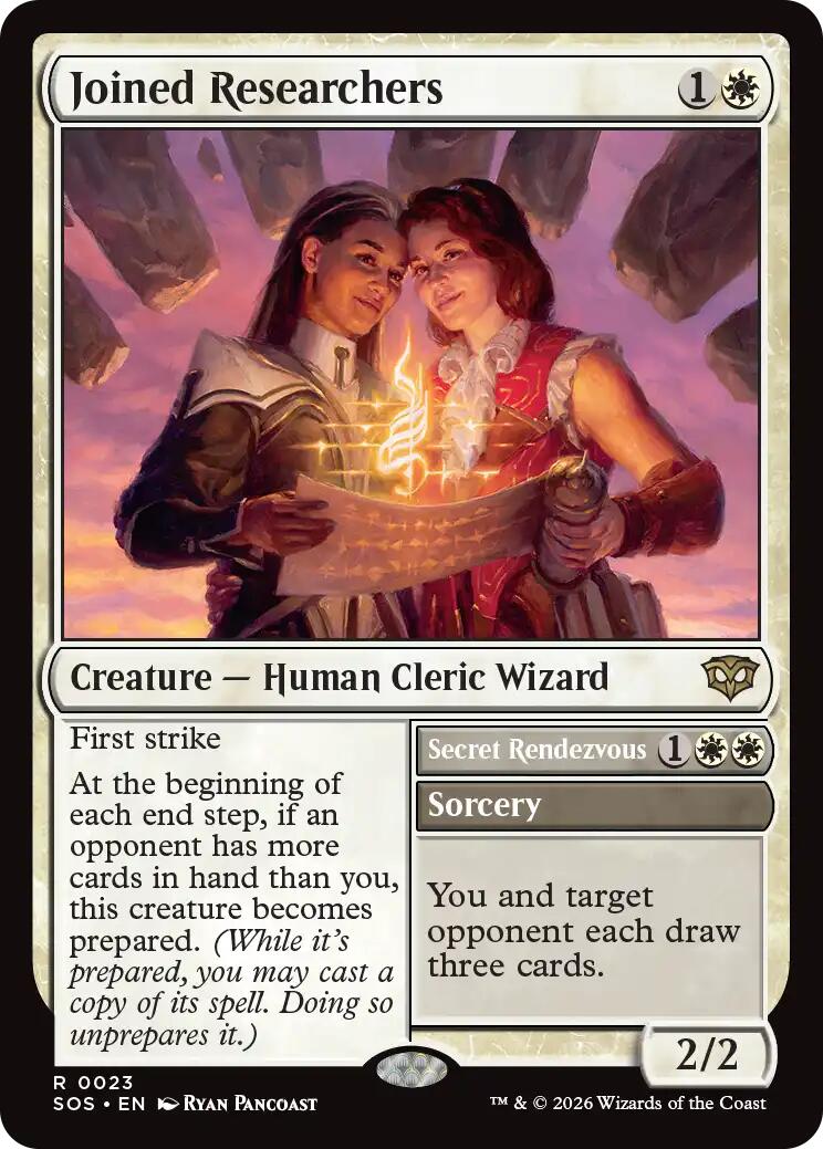 Joined Researchers [Secrets of Strixhaven] | Cracking-Singles