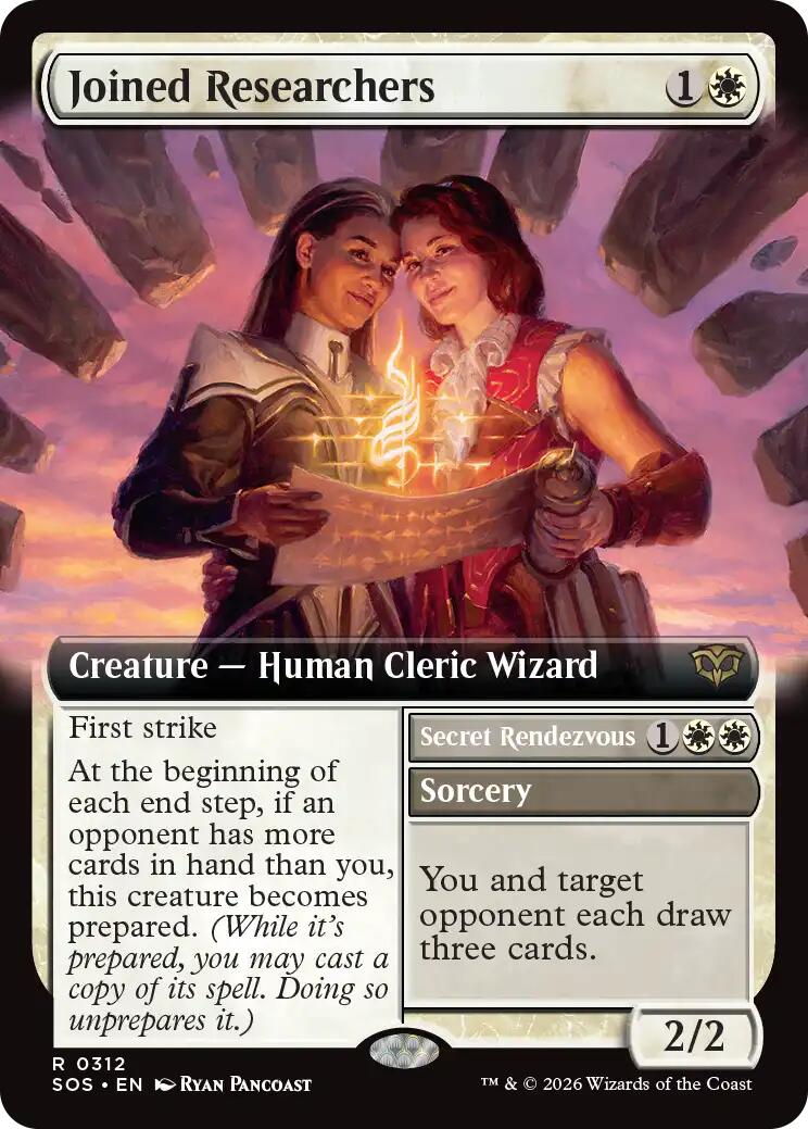 Joined Researchers (Extended Art) [Secrets of Strixhaven] | Cracking-Singles