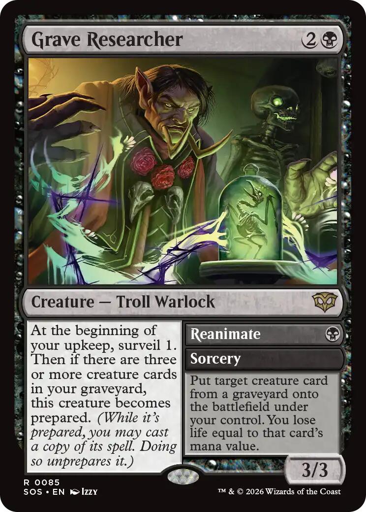 Grave Researcher [Secrets of Strixhaven] | Cracking-Singles