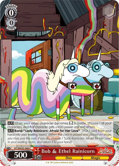 Bob & Ethel Rainicorn (AT/WX02-068 C) [Adventure Time] | Cracking-Singles