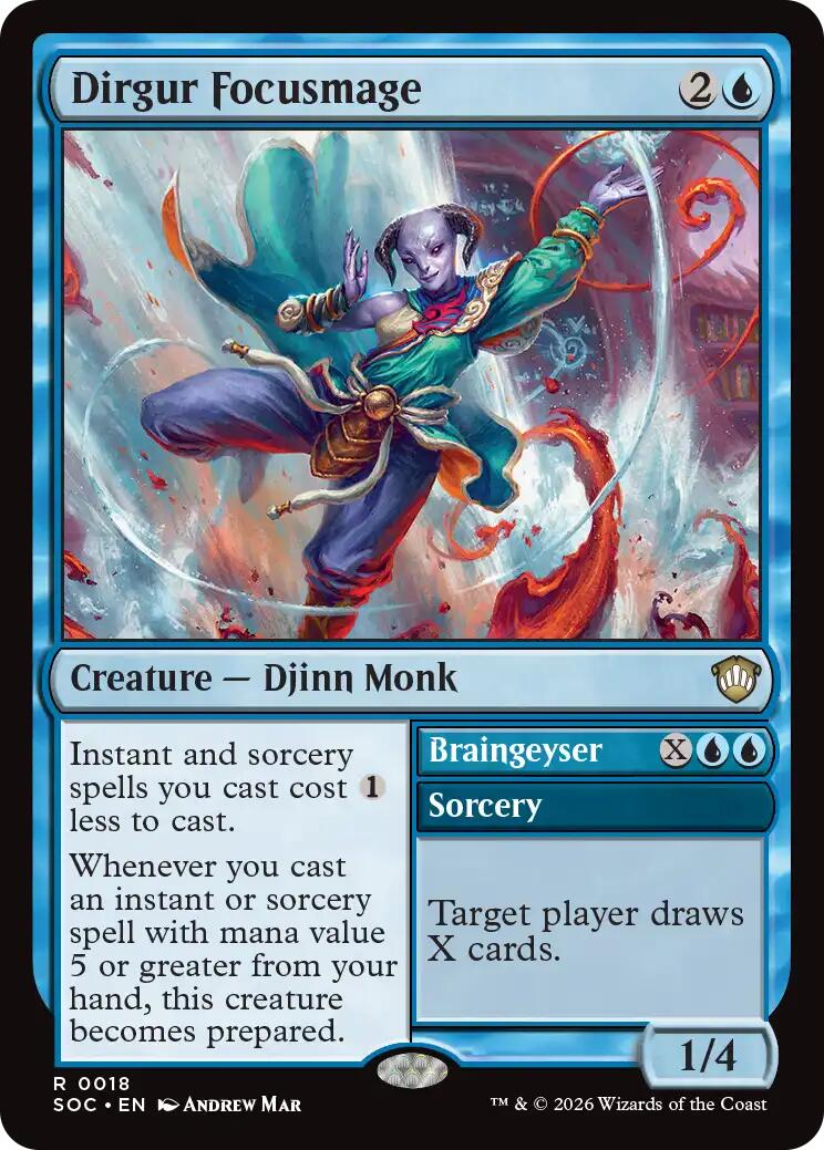 Dirgur Focusmage [Secrets of Strixhaven Commander] | Cracking-Singles