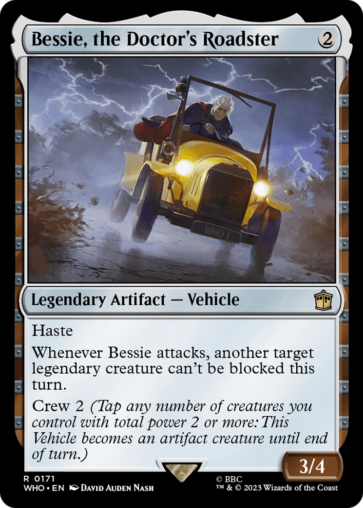 Bessie, the Doctor's Roadster [Doctor Who] | Cracking-Singles
