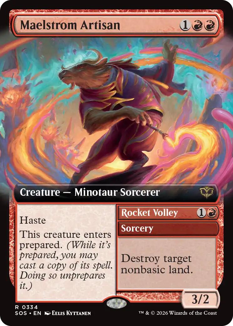 Maelstrom Artisan (Extended Art) [Secrets of Strixhaven] | Cracking-Singles