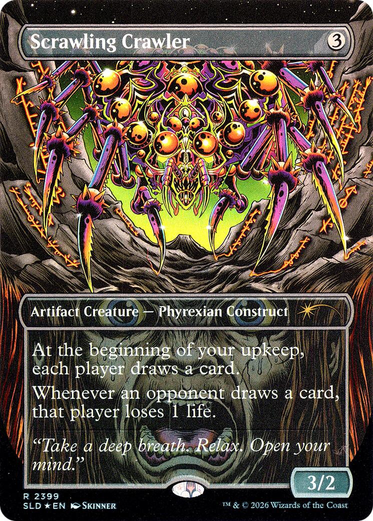 Scrawling Crawler [Secret Lair Drop Series] | Cracking-Singles
