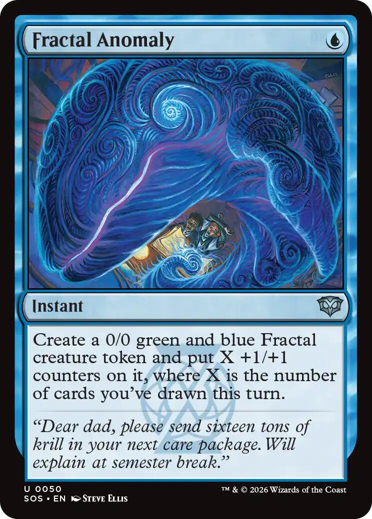 Fractal Anomaly [Secrets of Strixhaven] | Cracking-Singles