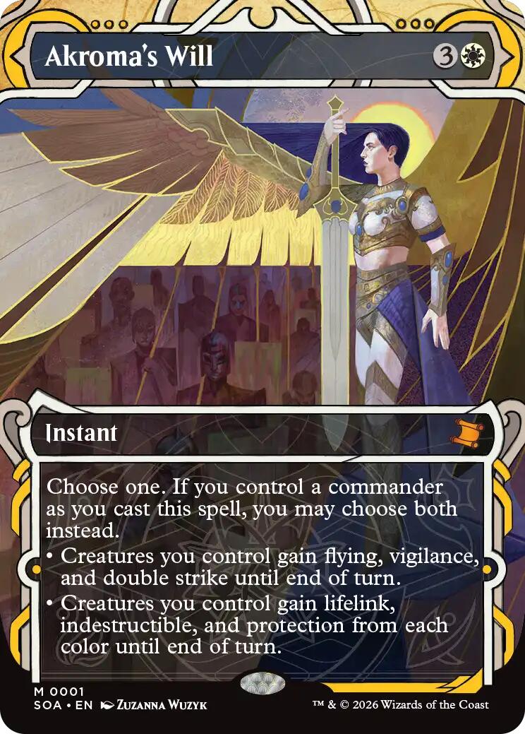 Akroma's Will [Secrets of Strixhaven: Mystical Archive] | Cracking-Singles