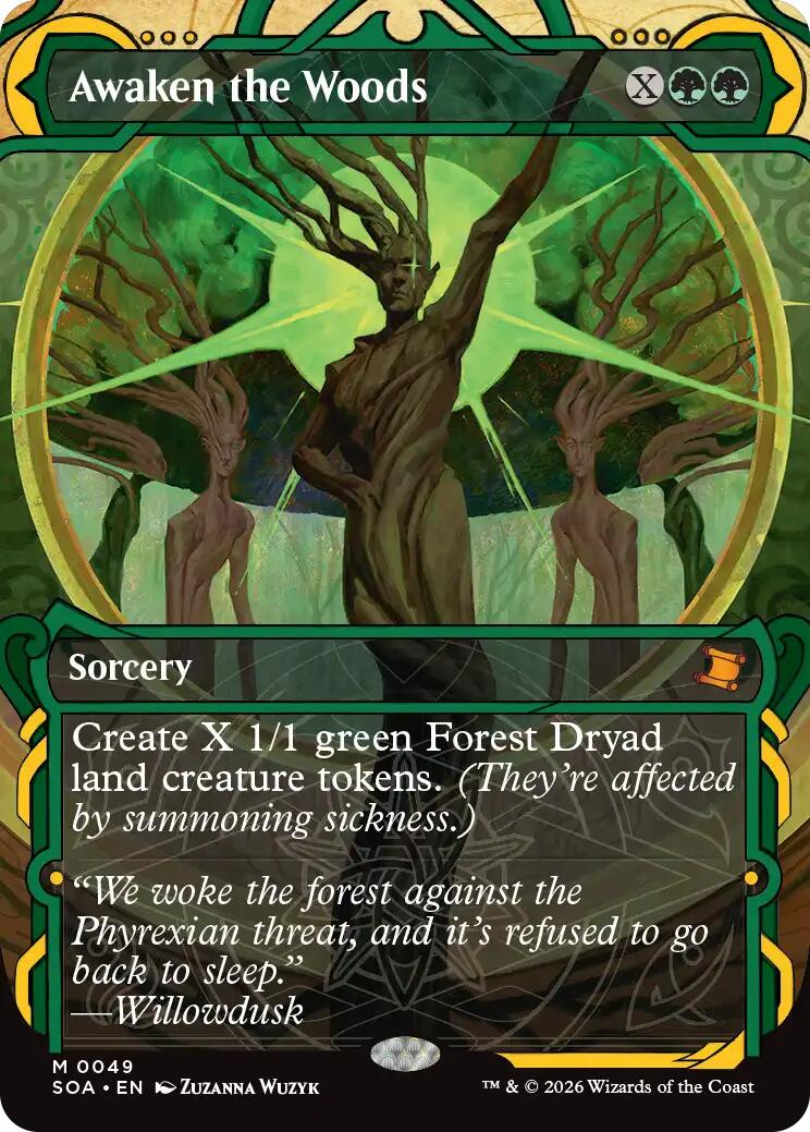 Awaken the Woods [Secrets of Strixhaven: Mystical Archive] | Cracking-Singles