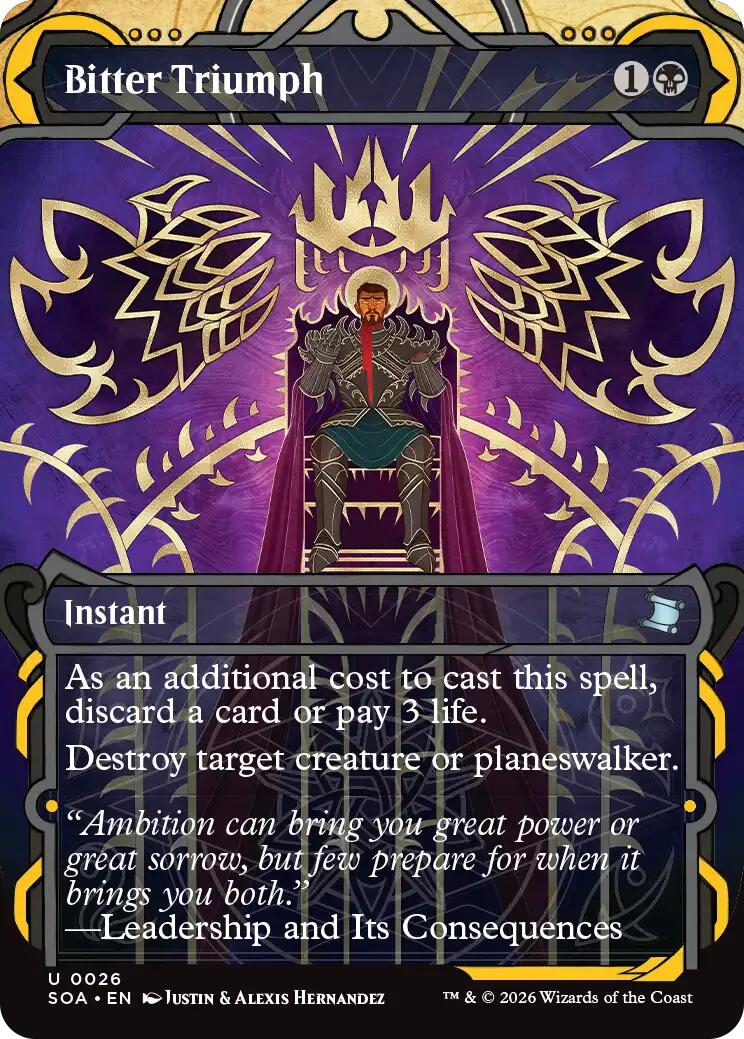Bitter Triumph [Secrets of Strixhaven: Mystical Archive] | Cracking-Singles