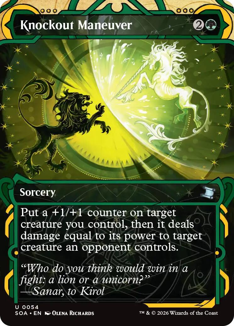 Knockout Maneuver [Secrets of Strixhaven: Mystical Archive] | Cracking-Singles