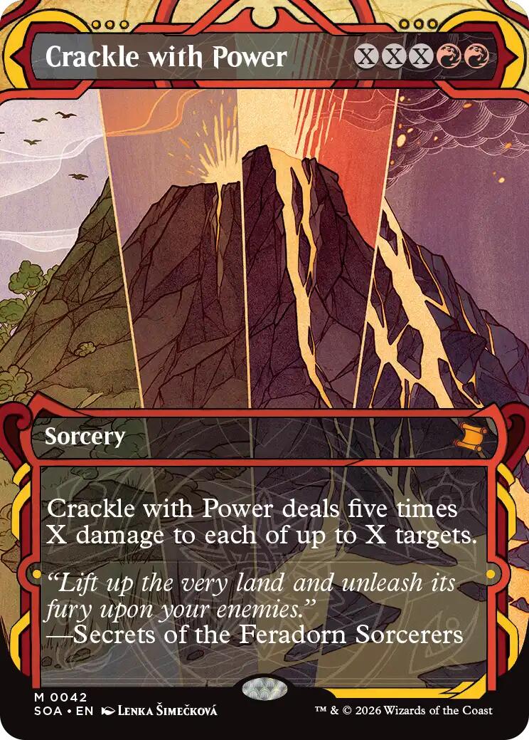 Crackle with Power [Secrets of Strixhaven: Mystical Archive] | Cracking-Singles