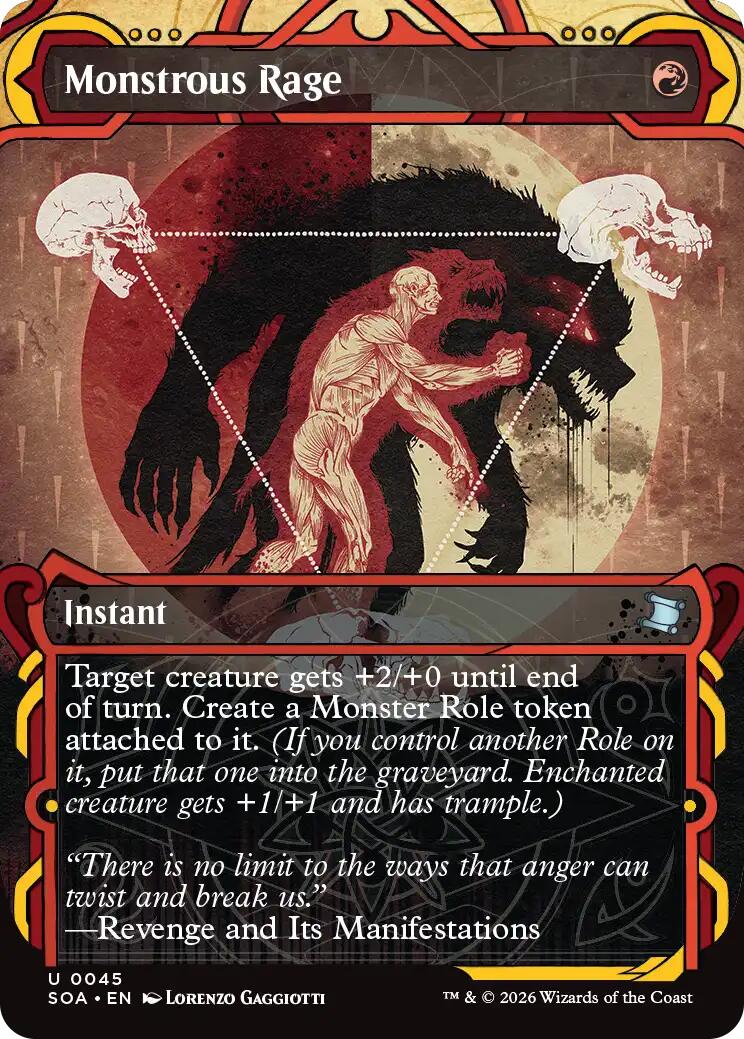 Monstrous Rage [Secrets of Strixhaven: Mystical Archive] | Cracking-Singles