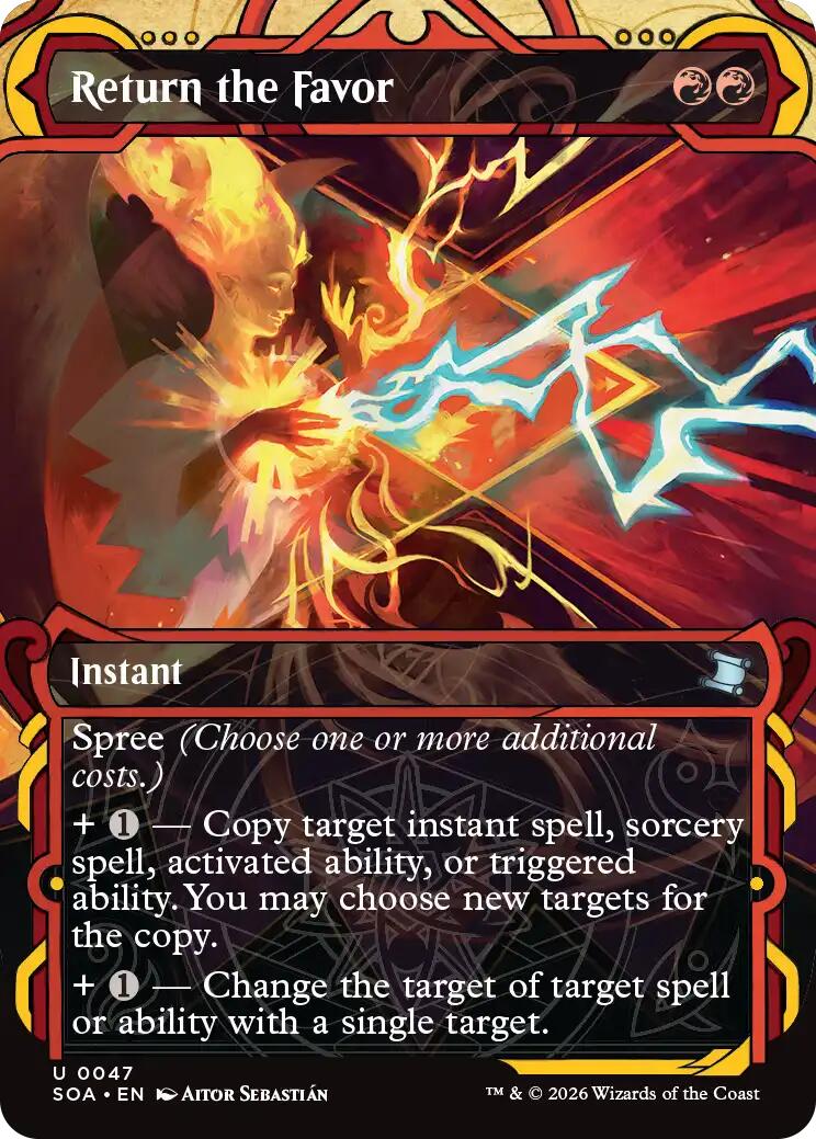 Return the Favor [Secrets of Strixhaven: Mystical Archive] | Cracking-Singles
