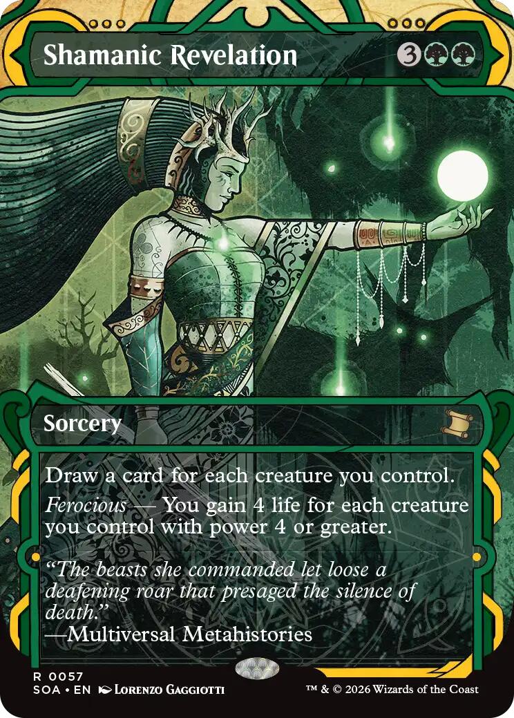Shamanic Revelation [Secrets of Strixhaven: Mystical Archive] | Cracking-Singles
