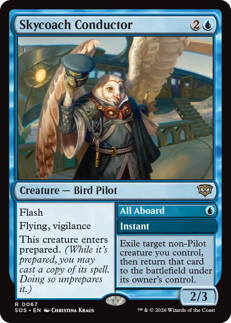 Skycoach Conductor [Secrets of Strixhaven] | Cracking-Singles