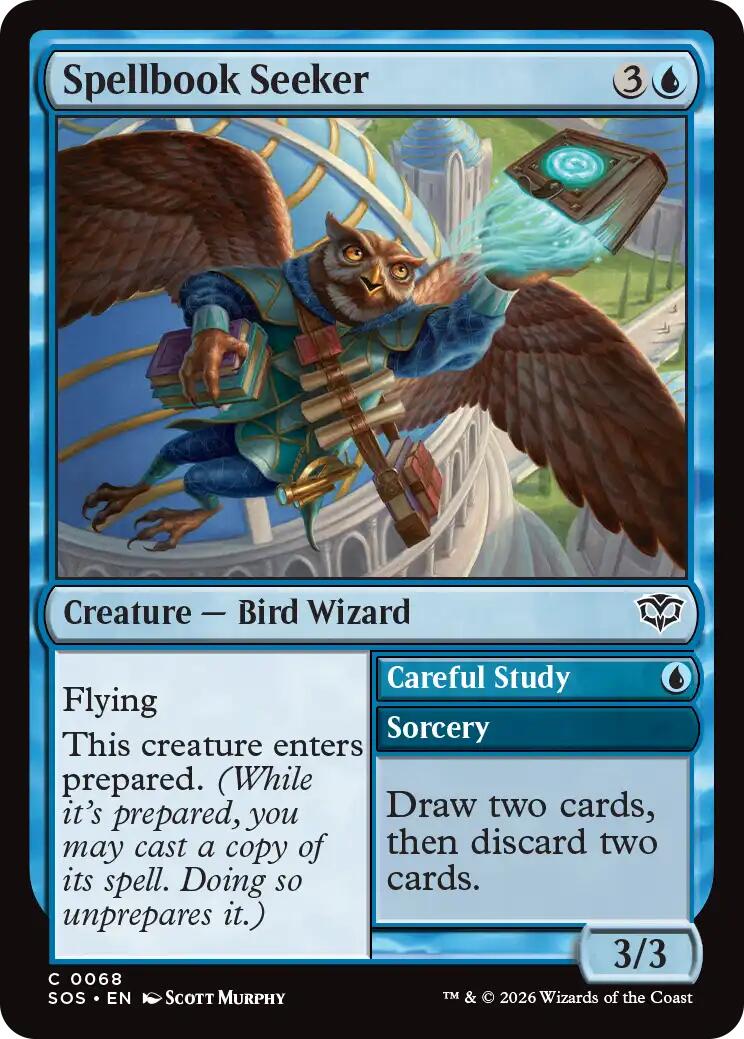 Spellbook Seeker [Secrets of Strixhaven] | Cracking-Singles