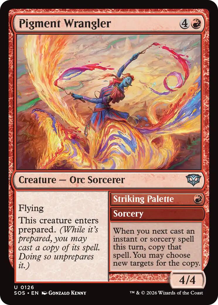 Pigment Wrangler [Secrets of Strixhaven] | Cracking-Singles
