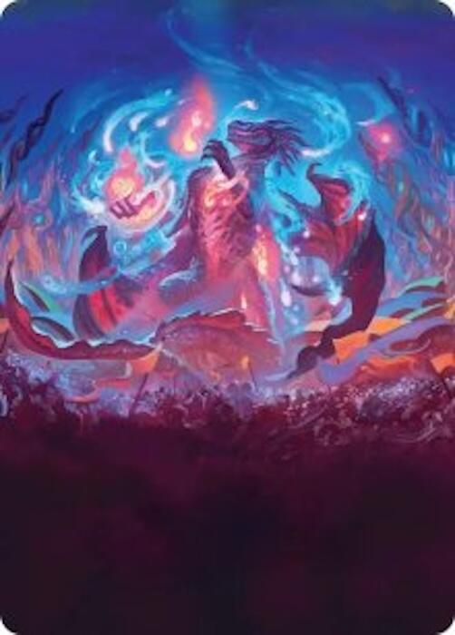 Prismari, the Inspiration Art Card [Secrets of Strixhaven Art Series] | Cracking-Singles
