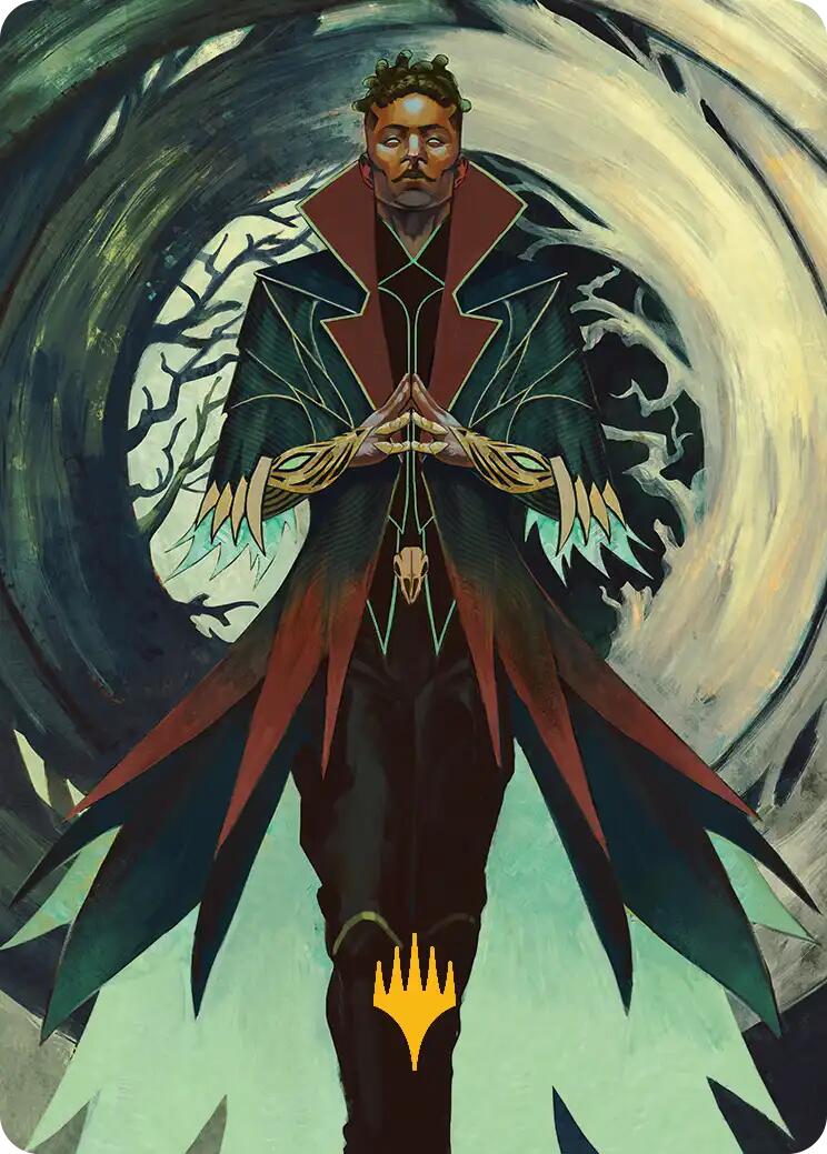 Professor Dellian Fel Art Card (Gold-Stamped Planeswalker Symbol) [Secrets of Strixhaven Art Series] | Cracking-Singles