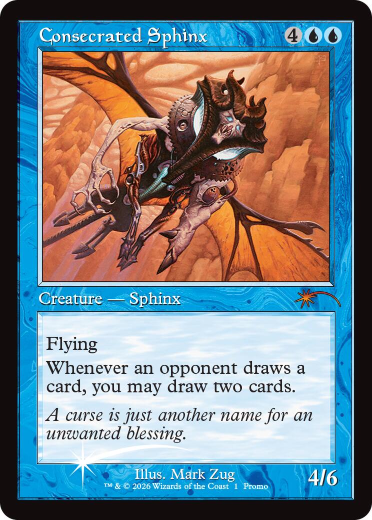 Consecrated Sphinx (Retro Frame) [MagicFest 2025] | Cracking-Singles