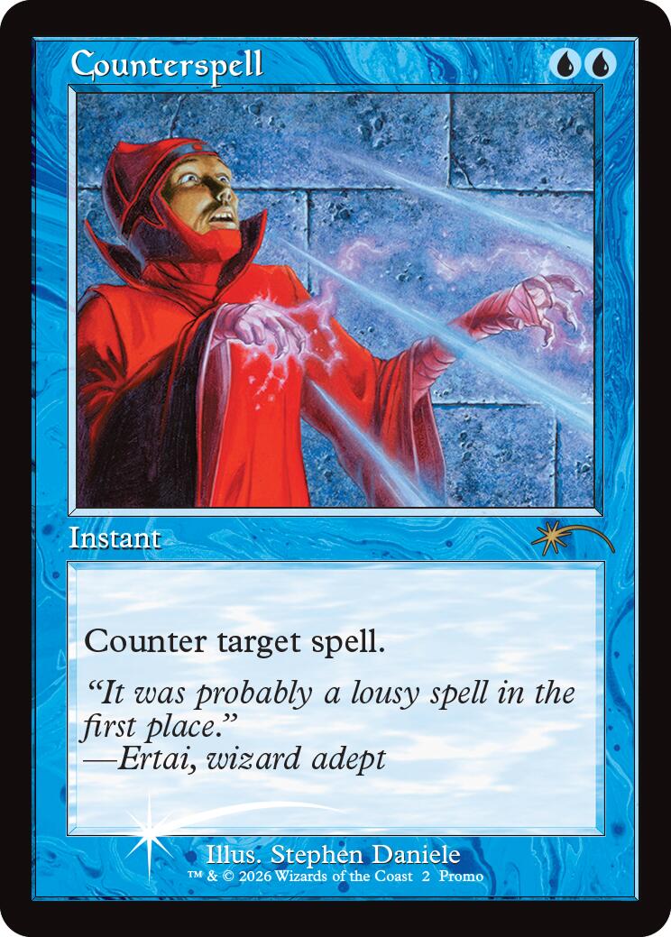 Counterspell (Retro Frame) [MagicFest 2025] | Cracking-Singles