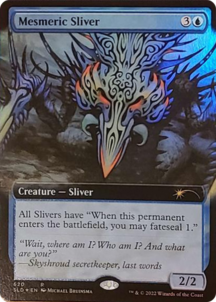 Mesmeric Sliver (Extended Art) [Secret Lair Drop Series] | Cracking-Singles