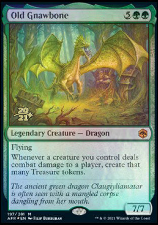 Old Gnawbone [Dungeons & Dragons: Adventures in the Forgotten Realms Prerelease Promos] | Cracking-Singles