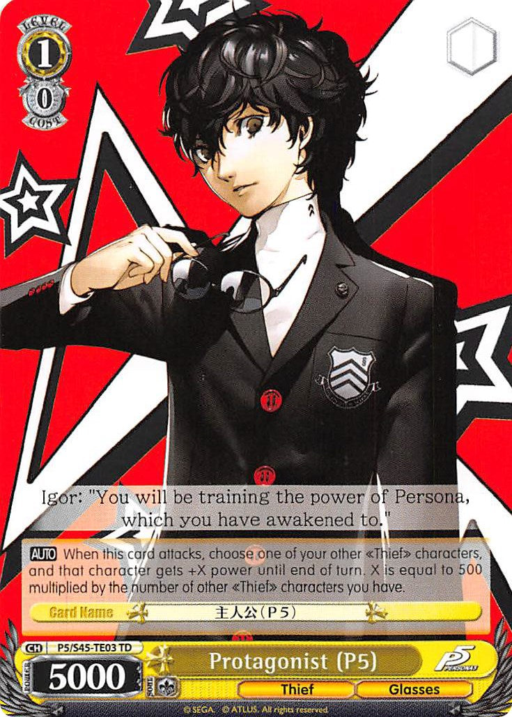 Protagonist (P5/S45-TE03 TD) [Persona 5] | Cracking-Singles