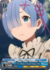 Two Riding A Ground Dragon, Rem (RZ/S46-E090 C) [Re:ZERO] | Cracking-Singles