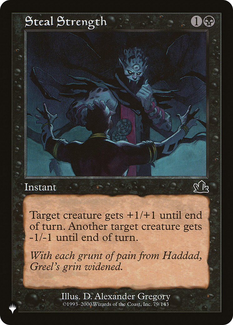 Steal Strength [The List] | Cracking-Singles