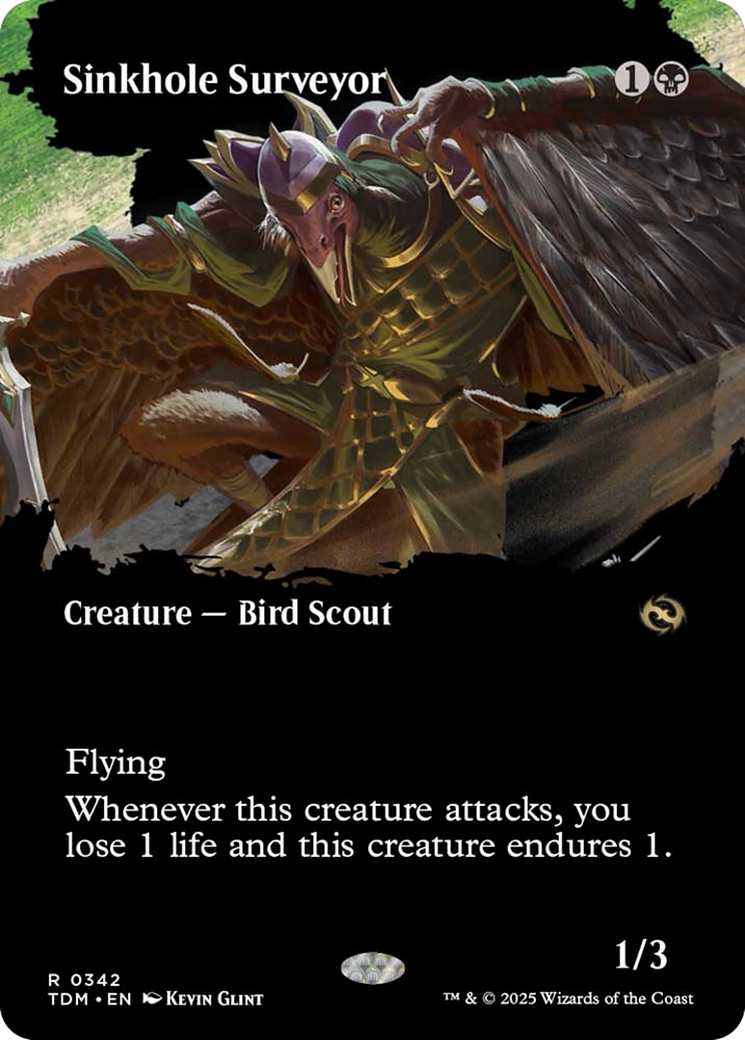 Sinkhole Surveyor (Borderless) [Tarkir: Dragonstorm] | Cracking-Singles