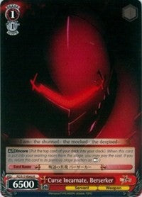 Curse Incarnate, Berserker (FZ/S17-E062 R) [Fate/Zero] | Cracking-Singles