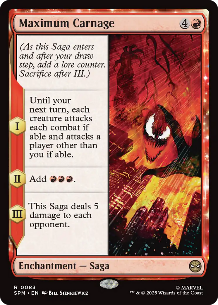 Maximum Carnage [Marvel's Spider-Man] | Cracking-Singles
