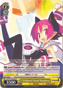 Childhood Friend Raspberyl (DG/EN-S03-E012 U) [Disgaea] | Cracking-Singles