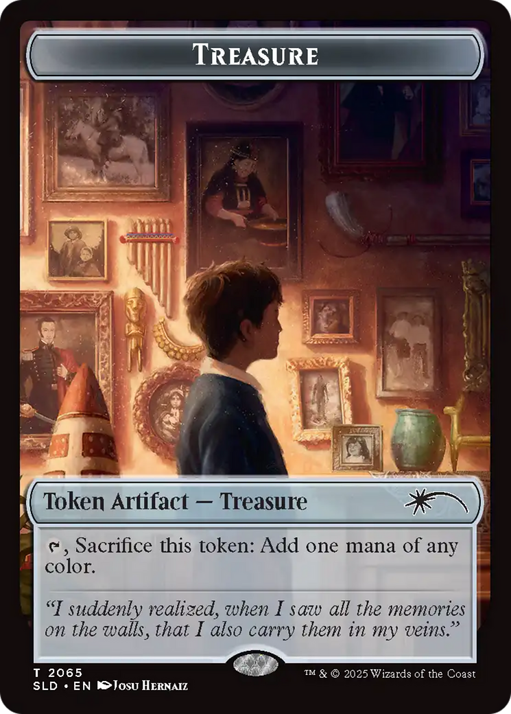 Treasure Token (2065) (Rainbow Foil) [Secret Lair Drop Series] | Cracking-Singles