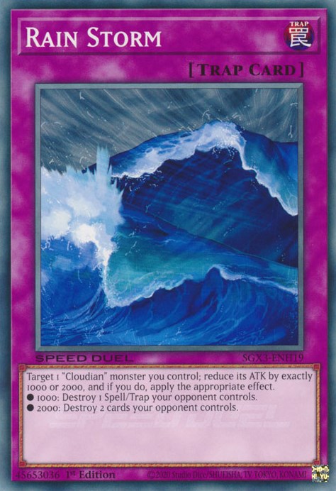 Rain Storm [SGX3-ENH19] Common | Cracking-Singles