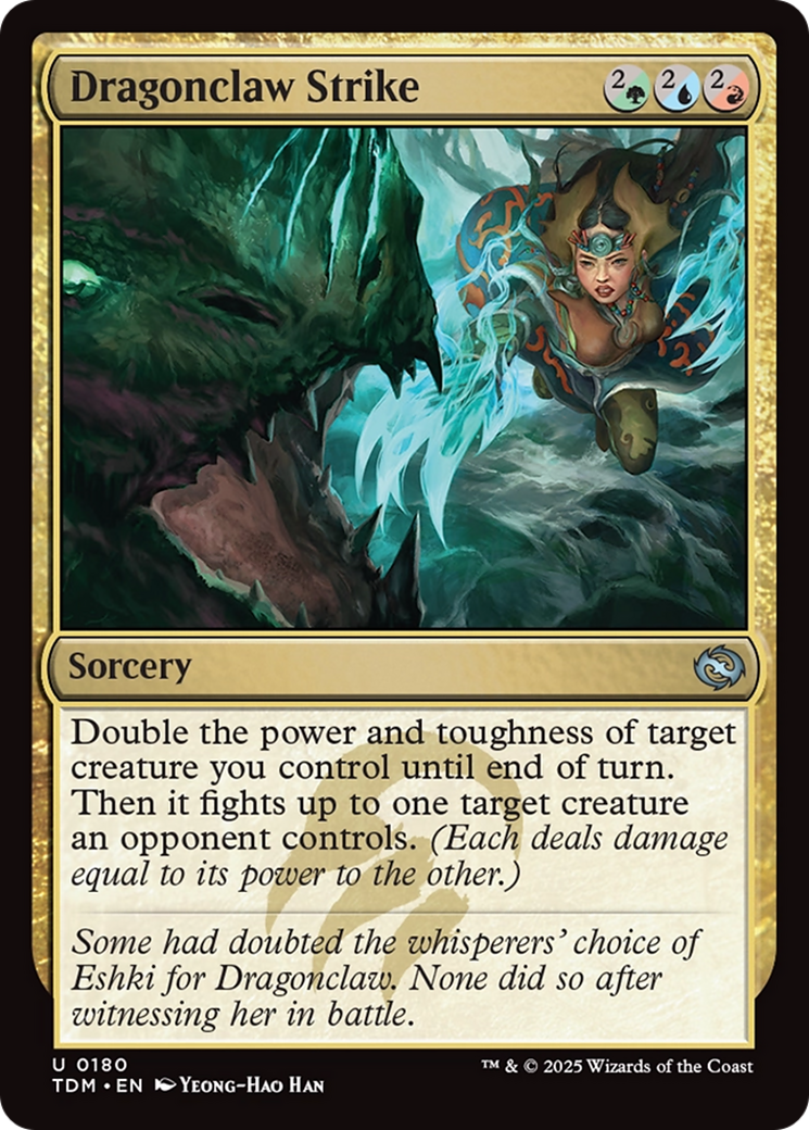 Dragonclaw Strike [Tarkir: Dragonstorm] | Cracking-Singles