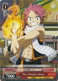 Fire Wizard, Natsu (FT/EN-S02-T15 TD) [Fairy Tail ver.E] | Cracking-Singles
