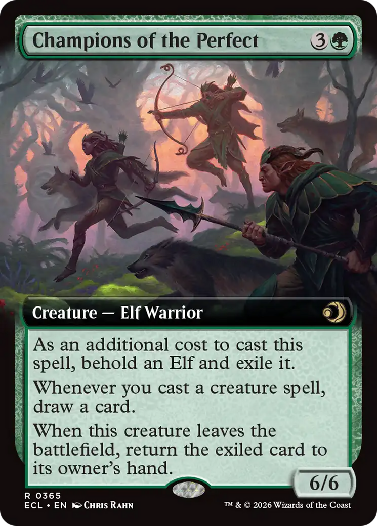 Champions of the Perfect (Extended Art) [Lorwyn Eclipsed] | Cracking-Singles