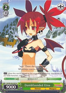 Dumbfounded Etna (DG/EN-S03-E074 C) [Disgaea] | Cracking-Singles