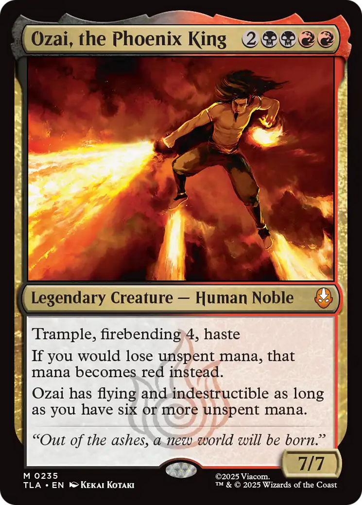 Ozai, the Phoenix King [Avatar: The Last Airbender] | Cracking-Singles