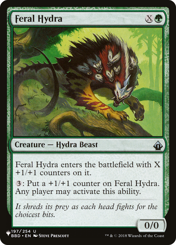 Feral Hydra [The List] | Cracking-Singles