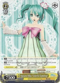 Hatsune Miku "Colorful Gumdrop" (PD/S29-E019 C) [Hatsune Miku: Project DIVA F 2nd] | Cracking-Singles