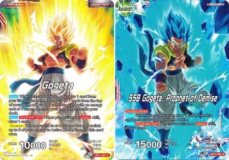 Gogeta // SSB Gogeta, Prophet of Demise (BT11-001) [Vermilion Bloodline] | Cracking-Singles