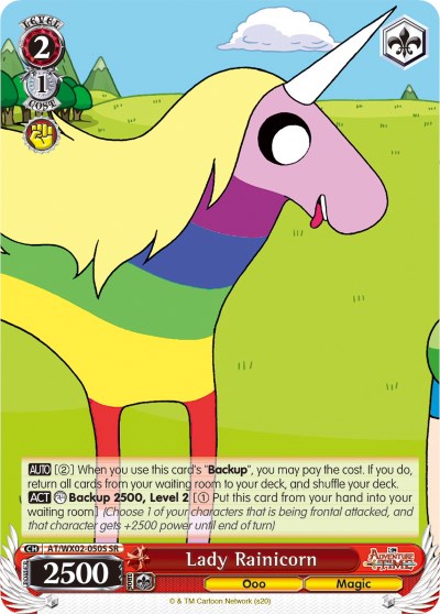 Lady Rainicorn (AT/WX02-050S SR) [Adventure Time] | Cracking-Singles