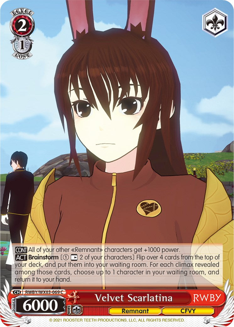 Velvet Scarlatina (RWBY/WX03-069 C) [RWBY] | Cracking-Singles