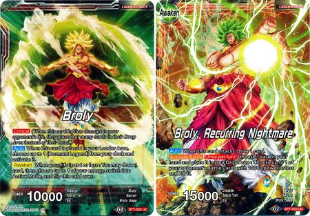 Broly // Broly, Recurring Nightmare (BT7-002) [Assault of the Saiyans] | Cracking-Singles