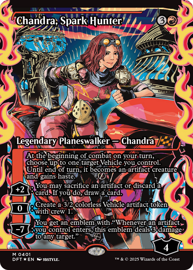 Chandra, Spark Hunter (Showcase) [Aetherdrift] | Cracking-Singles