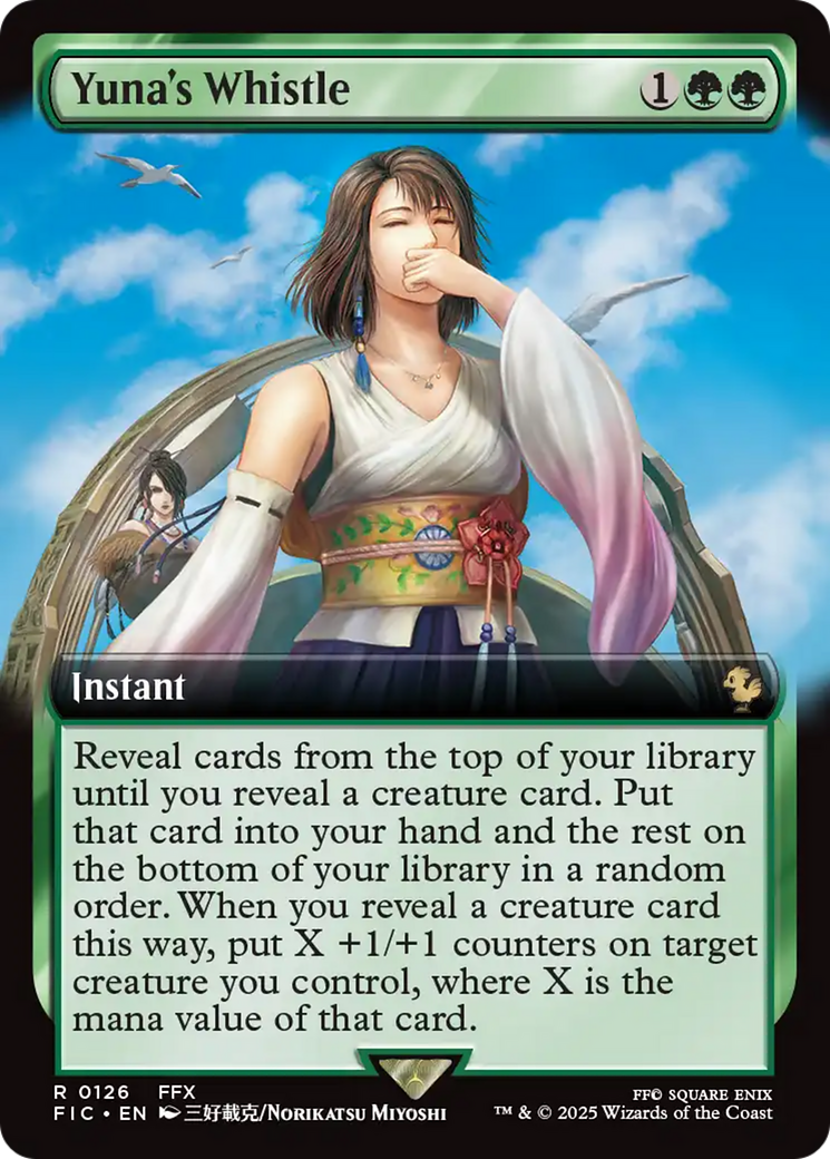 Yuna's Whistle (Extended Art) [FINAL FANTASY Commander] | Cracking-Singles